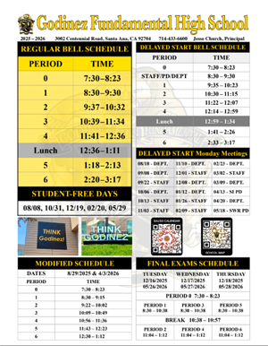 schedule